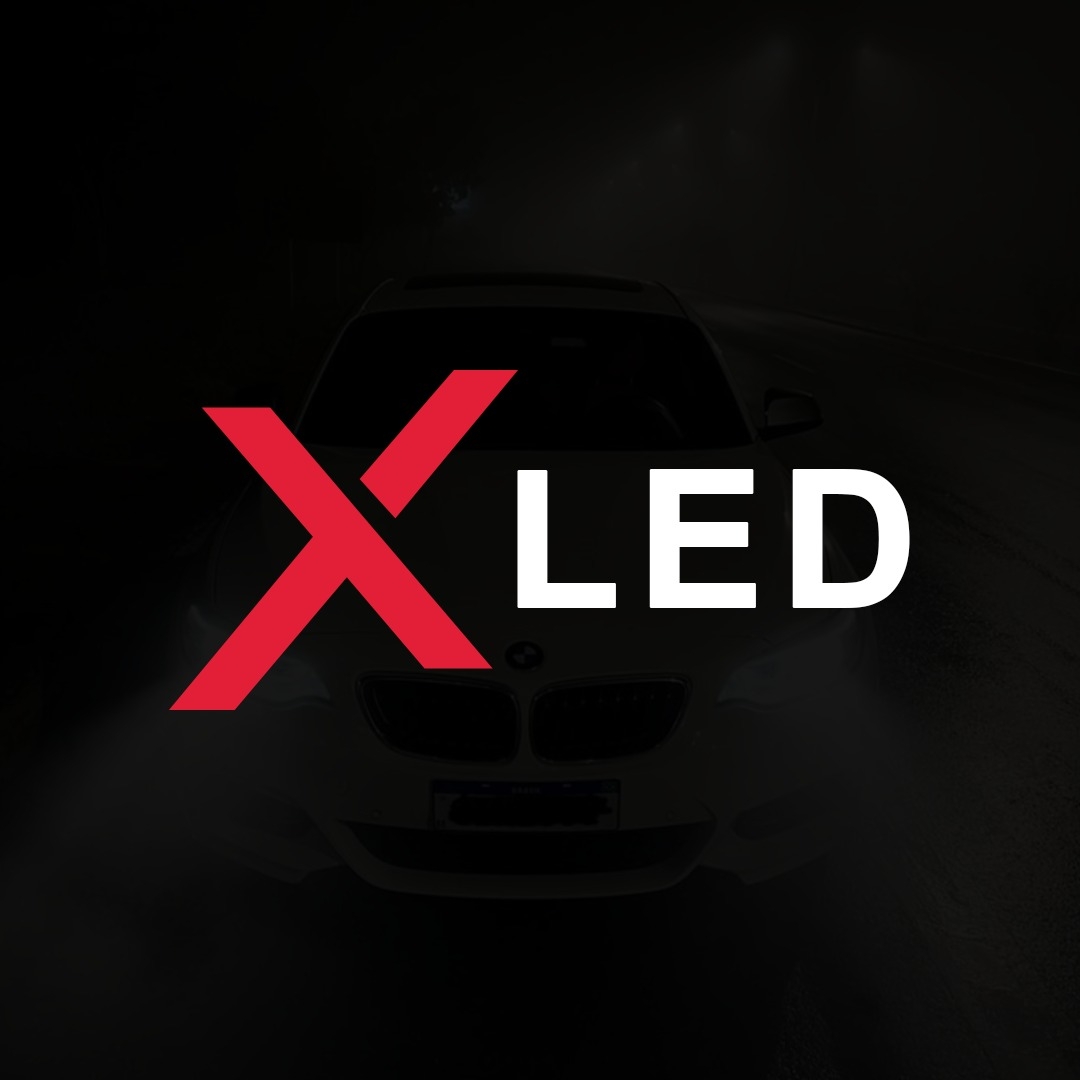 X LED logo